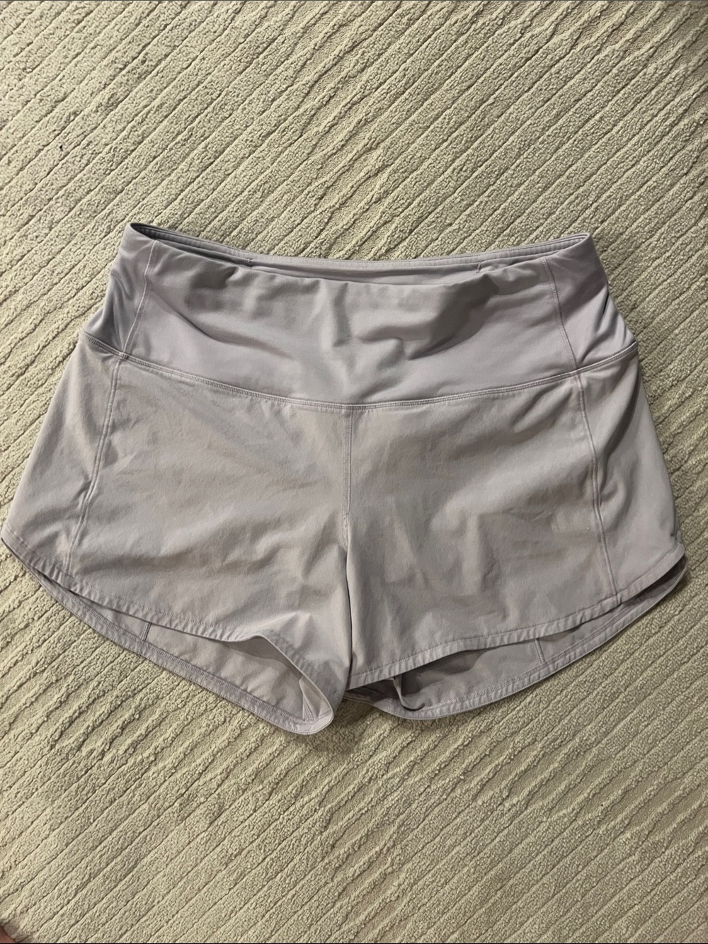 Lululemon Women's Speed Up Shorts —  Lavender